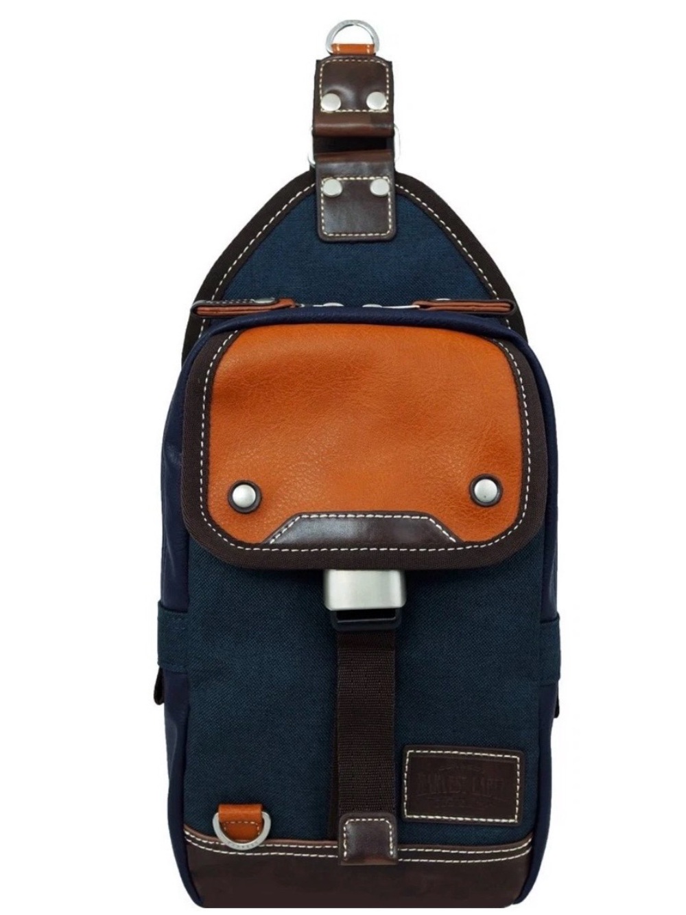Harvest Label Parkland Sling Pack in Navy Blue.